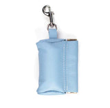 Leather Poop Bag Pouch - Green