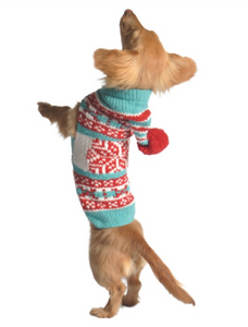 Holiday ~ Peppermint Hoodie Holiday Dog Sweater - Le Pet Luxe