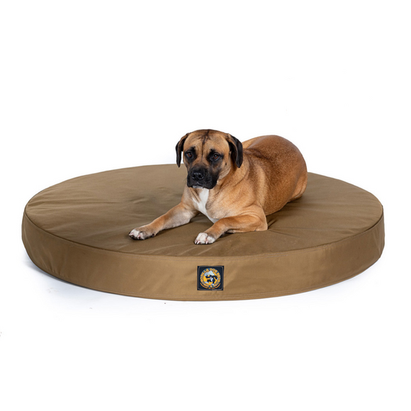 NEW! Solid Color Gorilla Ballistic™ Orthopedic Dog Bed - Round - Le Pet Luxe