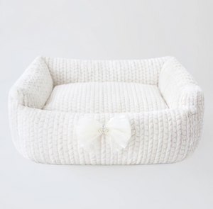 Dolce Dog Beds ~ Ivory - Le Pet Luxe