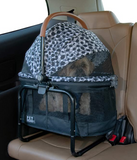 View 360 Booster Travel System ~ Grey Animal - Le Pet Luxe