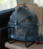 View 360 Booster Travel System ~ Silver Pearl - Le Pet Luxe