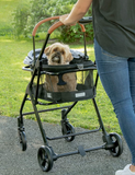 View 360 Booster Travel System ~ Silver Pearl - Le Pet Luxe