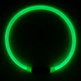 NiteHowl LED Safety Necklace ~ Green - Le Pet Luxe