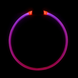 NiteHowl LED Safety Necklace ~ Orange - Le Pet Luxe