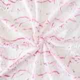 Whisper Dog Blanket ~ Baby Pink