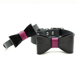 Midnight Purple Collar & Bow