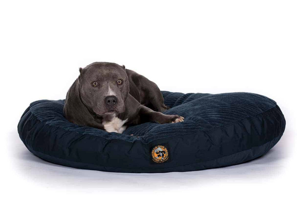 Plush Pup Tough Round Nesting Dog Bed ™