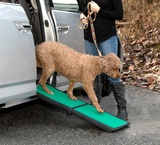 Bi-Fold Travel Lite Pet Ramp with supertraX