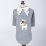 Baby Deer Dog Tee ~ Forest Green