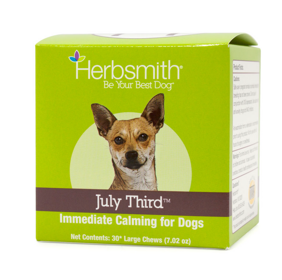 July Third - Immediate Calming Treats for Dogs