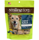 Smiling Dog Freeze-Dried Treats - Grain Free ~ Rabbit & Duck treats