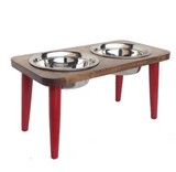 Southern Maple double diner (1qt / 3qt)	Brown top with Red legs