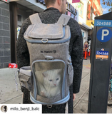 Vancouver Series Backpack Pet Carrier For Smaller Cats And Dogs