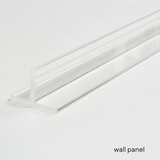 Wall Mounted Clear Pet Gate Zig Zag | Options