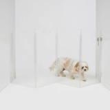 Wall Mount Kit for Clear Pet Gate Zig Zag