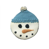 Frosty Heads Dog Cookies | Le Pet Luxe