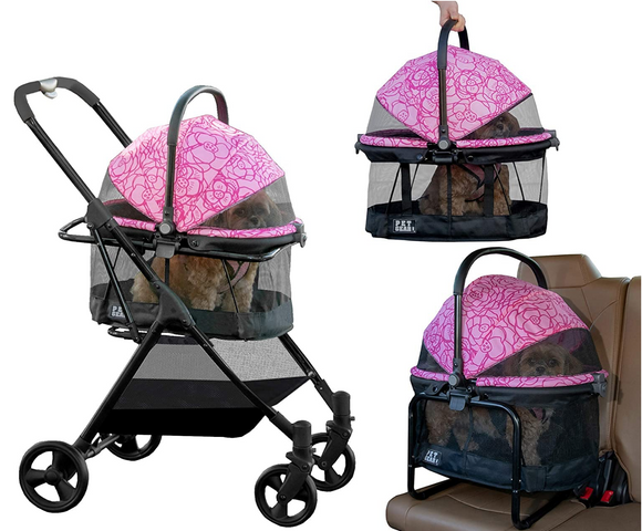 *NEW*  VIEW 360 Stroller, Booster and Carrier Travel System ~ Pink Floral