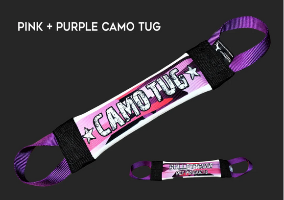 Pink (And Purple) Camo Fire Hose Tug