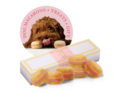  Strawberry Dog Macarons For Dog Birthday Treats Gift 