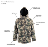 Army Camo Raincoat | Le Pet Luxe