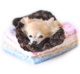 Snuggle Pup Sleeping Bag Dog Blanket ~ Cream