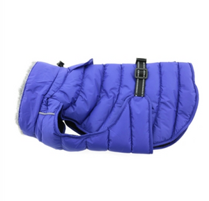 Alpine Puffer Coat - Blue