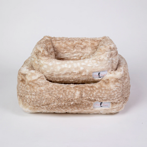 Cashmere Dog Beds - Gold Fawn