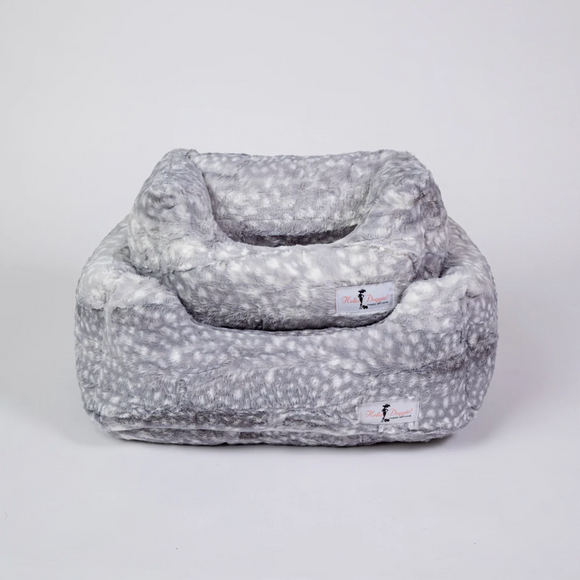 Cashmere Dog Beds - Silver Fawn