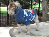 100% Combed Cotton Ugly Dog Sweater - Reindeer