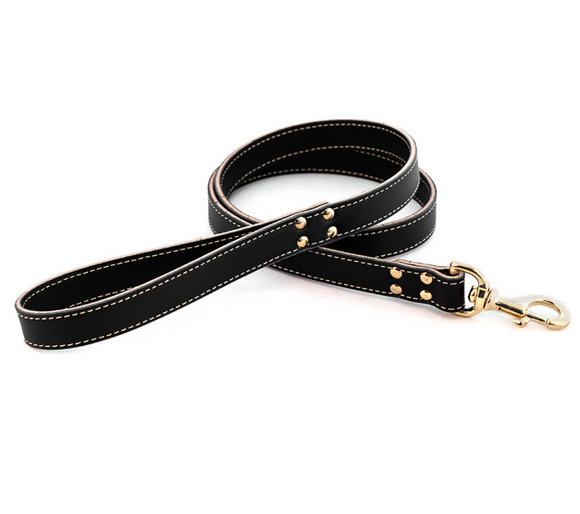Lake Country Stitched Leather Leash