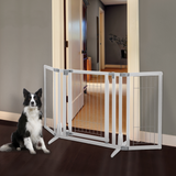 Premium Plus Freestanding Pet Gate - Le Pet Luxe