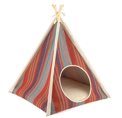 Teepee Tent Pet Bed- Desert - Le Pet Luxe