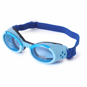 Interchangeable Lens Dog Sunglasses ~ Blue Frame with Blue Lens - Le Pet Luxe