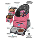 Weekender Backpack ~ Pink (All Size Dogs) - Le Pet Luxe