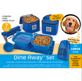 Dine Away Food Set (Medium/Large Dogs) - Le Pet Luxe
