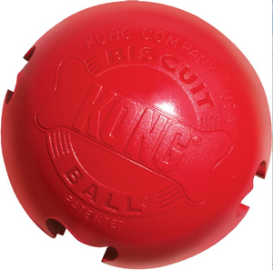 KONG Biscuit Ball Dog Toy - Le Pet Luxe