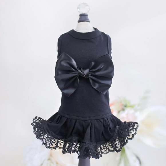 Ballerina Dog Dress ~ Black - Le Pet Luxe