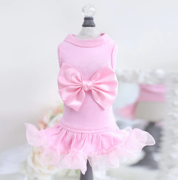 Ballerina Dog Dress ~ Pink - Le Pet Luxe