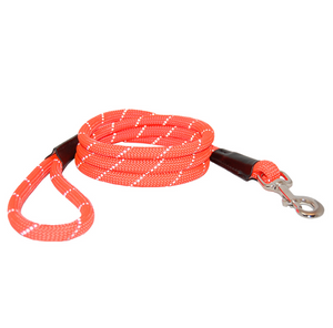 Reflective Rope Leash ~ Orange - Le Pet Luxe