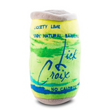 LickCroix Barkling Water - Lickety Lime Plush Dog Toy - Le Pet Luxe