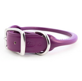 Rolled Leather Dog Collar - Le Pet Luxe