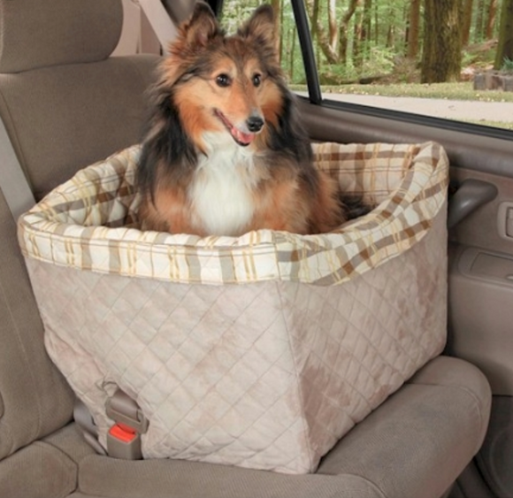 Tagalong deluxe pet booster seat - Le Pet Luxe