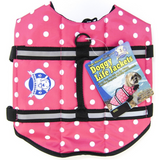 Dog Life Jacket ~ Pink Polka Dot - Le Pet Luxe