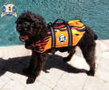 Dog Life Jacket ~ Flames - Le Pet Luxe