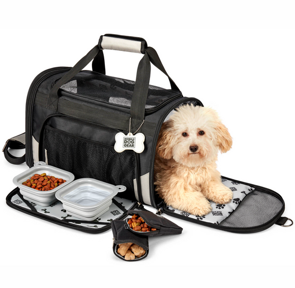 Gold Series Mini Expandable Airline Capable Pet Carrier - Low