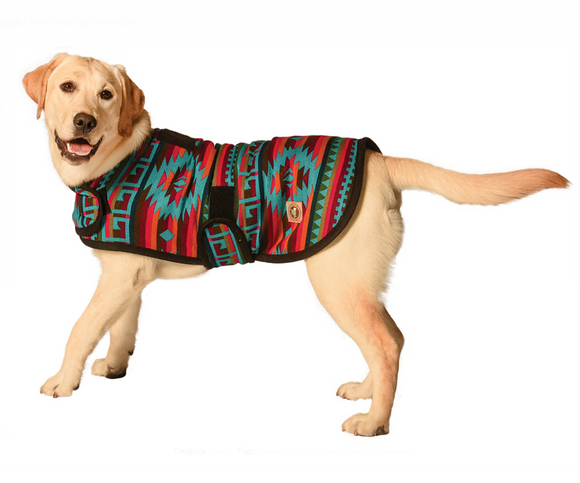 Desert Rose Dog Blanket Coat - Le Pet Luxe
