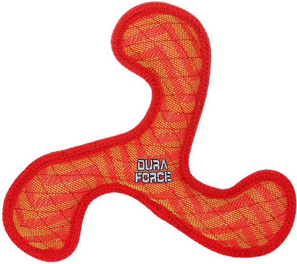 Boomerang Zig Zag Dog Toy, Large ~ Red - Le Pet Luxe