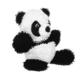 MIGHTY- Microfiber Ball Panda - Le Pet Luxe