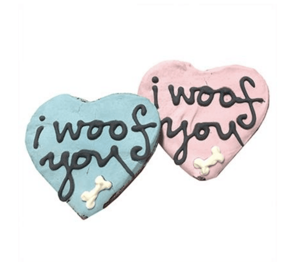 Woof Hearts (Case of 12) Dog Treats - Le Pet Luxe